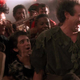 Rufio welcomes Peter Pan back to the Lost Boys.
